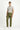 Asker Haki Slim Fit Dar Kesim Likralı Kanvas / Chino Pantolon