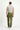 Asker Haki Slim Fit Dar Kesim Likralı Kanvas / Chino Pantolon