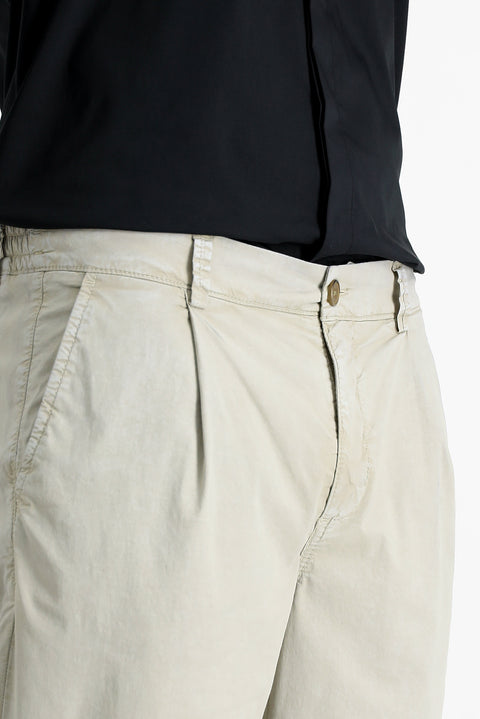 Orta Gri 6 Drop Regular Fit Standart Kesim Likralı Kanvas / Chino Pantolon