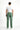 Orta Haki Regular Fit Likralı Kanvas / Chino Pantolon