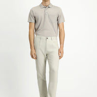 Safari Slim Fit Dar Kesim Beli Lastikli Lyocell Kanvas / Chino Pantolon