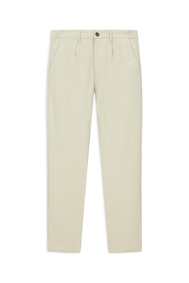 Safari Slim Fit Dar Kesim Beli Lastikli Lyocell Kanvas / Chino Pantolon