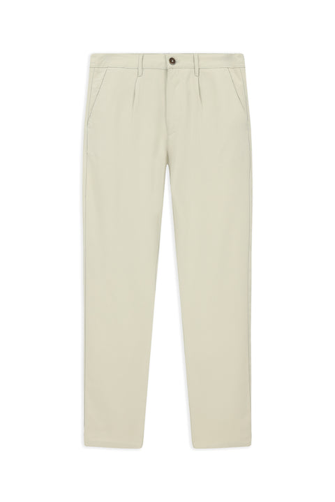 Safari 7 Drop Slim Fit Dar Kesim Beli Lastikli Lyocell Kanvas / Chino Pantolon