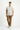 Taba Slim Fit Dar Kesim Beli Lastikli Lyocell Kanvas / Chino Pantolon