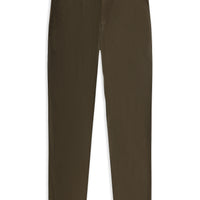 Koyu Haki Relaxed Fit Rahat Kesim Likralı Kanvas / Chino Pantolon