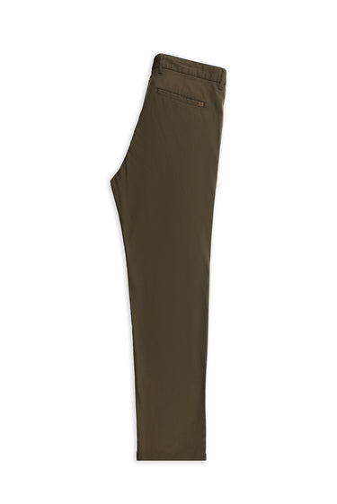  Koyu Haki Relaxed Fit Rahat Kesim Likralı Kanvas / Chino Pantolon
