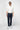  Orta Lacivert Slim Fit Dar Kesim Likralı Desenli Kanvas / Chino Pantolon