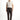 Orta Kahve Slim Fit Dar Kesim Likralı Desenli Kanvas / Chino Pantolon
