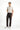 Orta Kahve Regular Fit Likralı Desenli Kanvas / Chino Pantolon