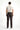  Orta Kahve Slim Fit Dar Kesim Likralı Desenli Kanvas / Chino Pantolon