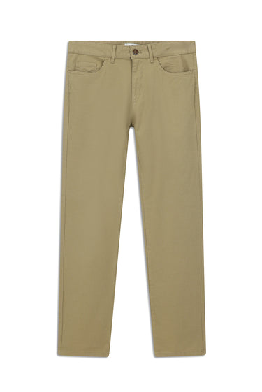 Orta Vizon Slim Fit Dar Kesim Likralı Desenli Kanvas / Chino Pantolon
