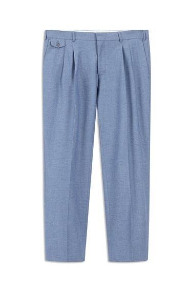 Mavi Regular Fit Keten Karışımlı Pileli Klasik Kumaş Pantolon