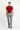 Orta Gri Slim Fit Dar Kesim Beli Lastikli İpli Keten Karışımlı Pantolon