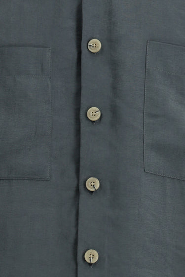 Koyu Füme Uzun Kol Oversize Modal Karışımlı Gömlek