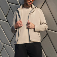 Taş Kapüşonlu Spor Mevsimlik Mont