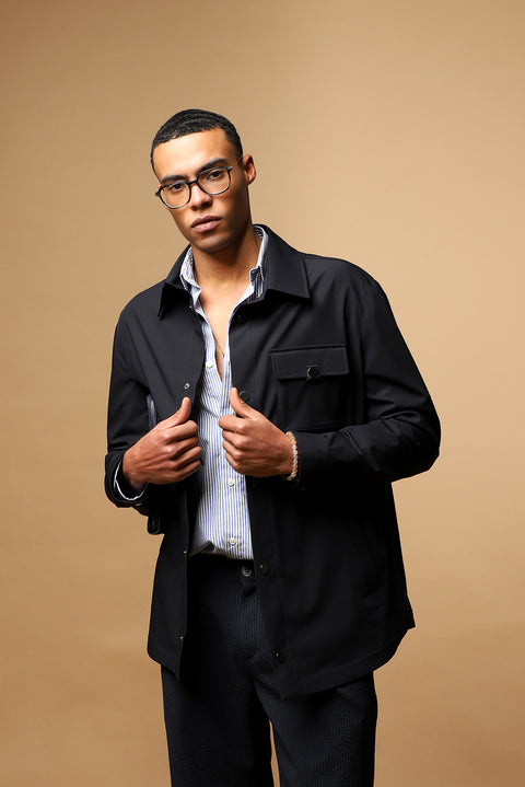 Koyu Lacivert Spor Mevsimlik Mont