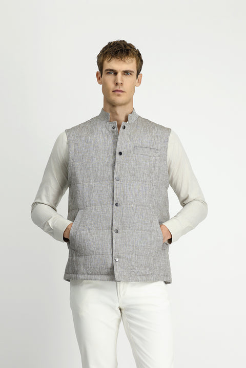 Orta Bej Spor Keten Yelek