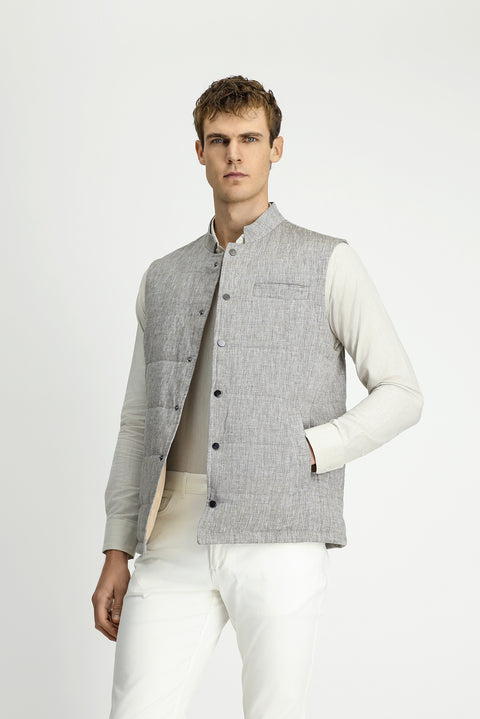 Orta Bej Spor Keten Yelek