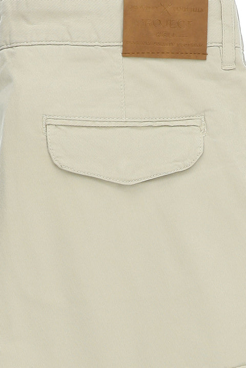 Taş 6 Drop Regular Fit Standart Kesim Kargo Cepli Pamuklu Bermuda Şort