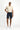  Koyu Lacivert Techno-Line Super Slim Fit Ekstra Dar Kesim Likralı Pileli Şort