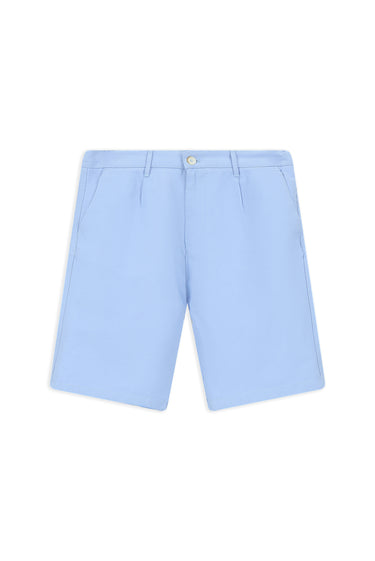 Mavi Relaxed Fit Rahat Kesim Beli Lastikli Pamuklu Bermuda Şort