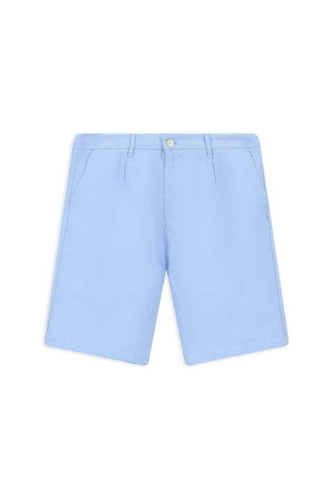 Mavi 4 Drop Relaxed Fit Rahat Kesim Beli Lastikli Pamuklu Bermuda Şort