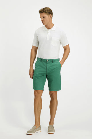  Petrol Ye?ili 6 Drop Regular Fit Standart Kesim Pamuklu Bermuda ?ort-Ki??l?