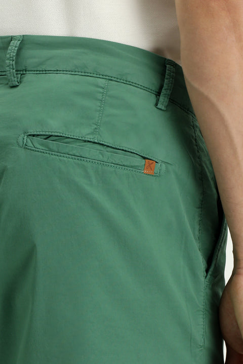 Petrol Yeşili 6 Drop Regular Fit Standart Kesim Pamuklu Bermuda Şort