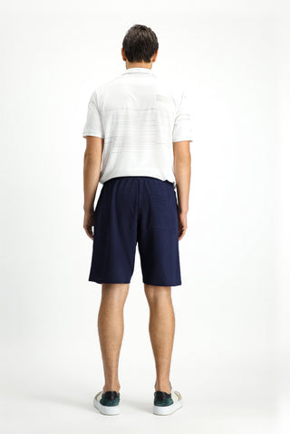  Koyu Lacivert Pamuklu Spor Sweat ?ort-Ki??l?