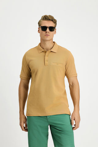 Safari Regular Fit Pamuk Cepli Polo Yaka Tişört