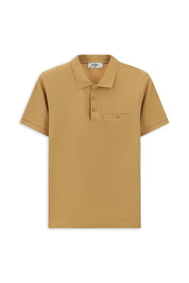 Safari Regular Fit Pamuk Cepli Polo Yaka Tişört