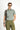 Koyu Haki Slim Fit Dar Kesim Pamuklu Polo Yaka Tişört