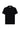 Siyah Slim Fit Dar Kesim Pamuk Polo Yaka Triko Tişört