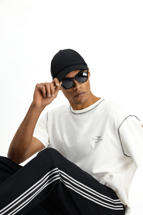 Siyah Likralı Sweatpant / Eşofman Altı