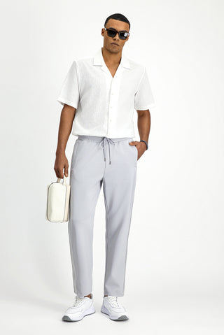  Açık Gri Likralı Sweatpant / Eşofman Altı