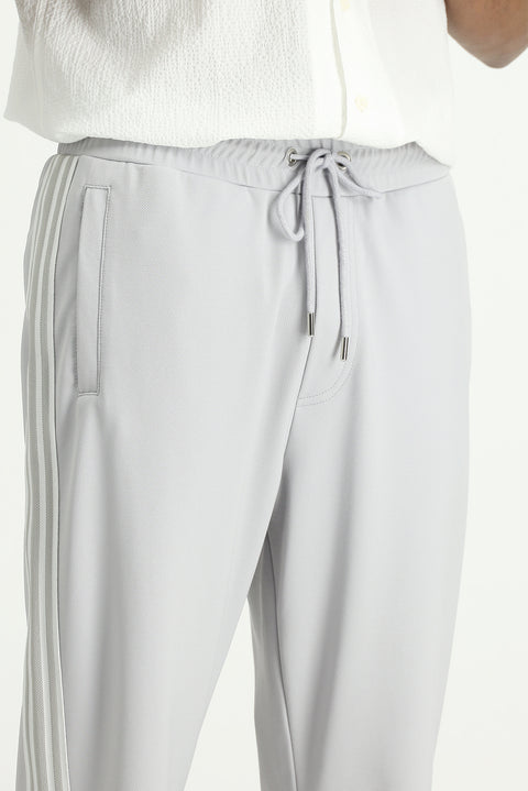 Açık Gri Likralı Sweatpant / Eşofman Altı