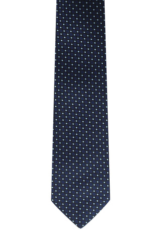  Lacivert Desenli Kravat