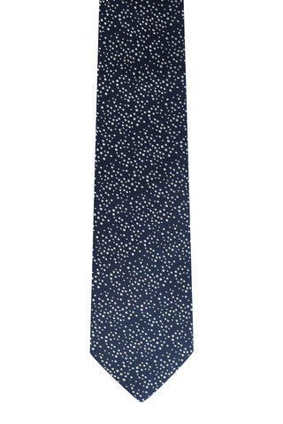  Lacivert Desenli Kravat