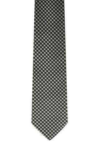  Orta Kahve Desenli  Kravat