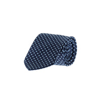 Navy Patterned Tie
