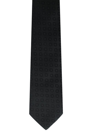  Siyah Desenli  Kravat