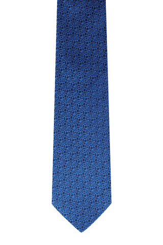  Mavi Desenli Kravat