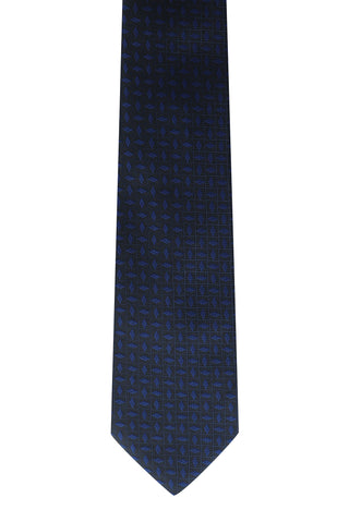  Lacivert Desenli  Kravat