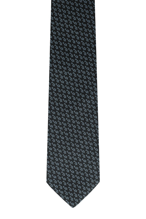 Light Blue Patterned Tie