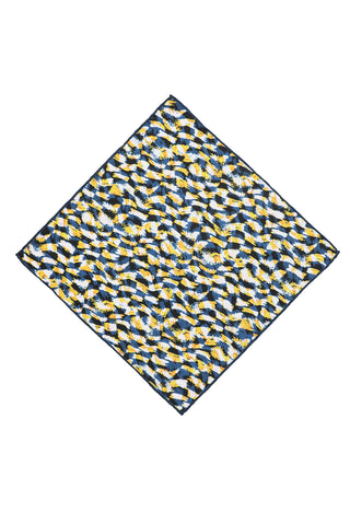  Orta Turuncu Desenli Mendil