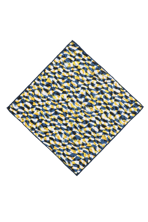 Orta Turuncu Desenli Mendil