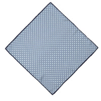 Açık Mavi Desenli Mendil