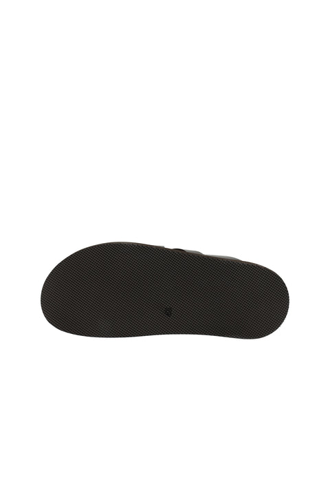 Orta Kahve Deri Terlik