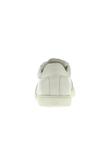 Krem Sneaker Deri Ayakkabı