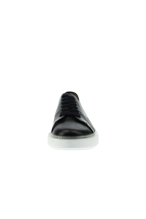 Siyah Sneaker Deri Ayakkabı